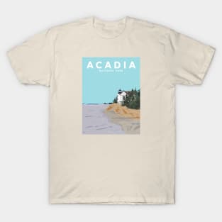 Acadia National Park, Maine Travel Poster T-Shirt